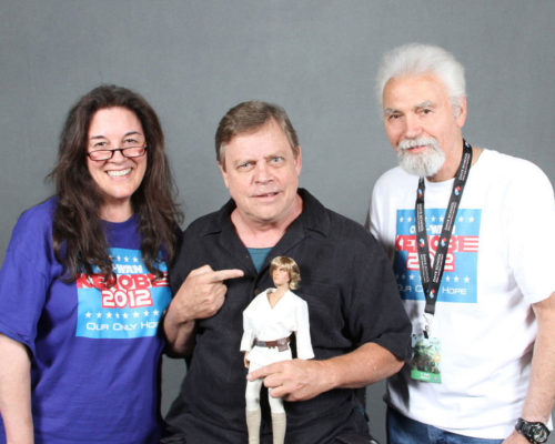 Mark Hamill With His My Immortals Doll