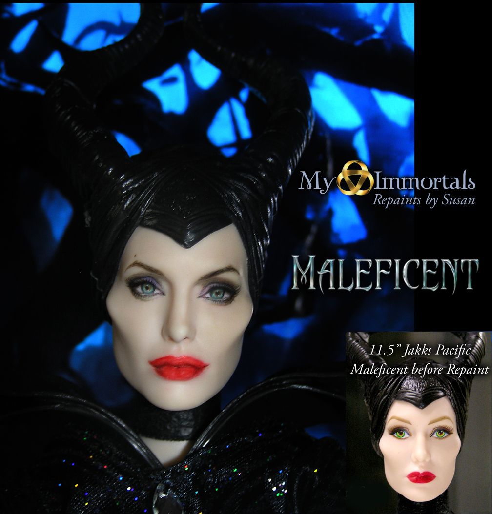 Dark beauty maleficent sales doll