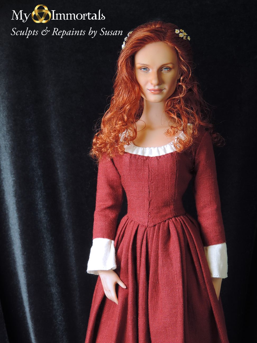 demelza red dress Demelza Poldark Red Christmas Gown
